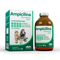 Ampicilina Vet Oral Pó Vetnil - 50g