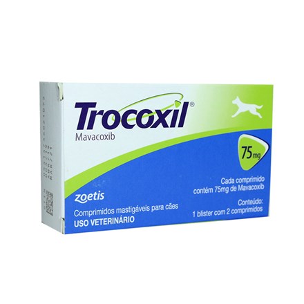 Anti-inflamatório Para Cachorro Trocoxil 75mg - Zoetis