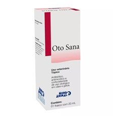 Antibiótico Oto Sana Premium Mundo Animal - 20mL
