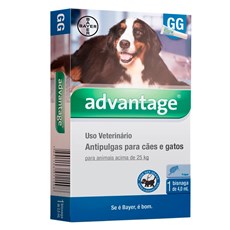 Antipulgas Advantage Caes e Gatos Acima De 25Kg Bayer