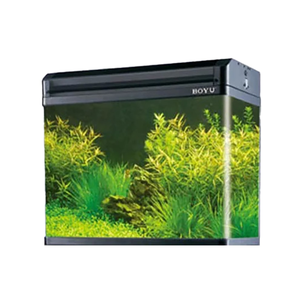 Aquário Curvo Boyu EA-60E LED Preto 110V - 68L