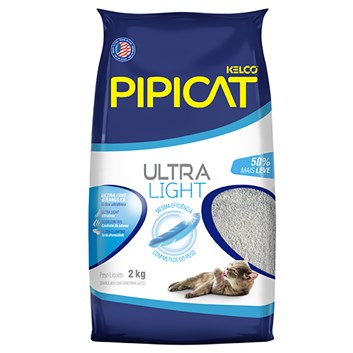 Areia Higiênica PipCat Ultra Light - 2kg