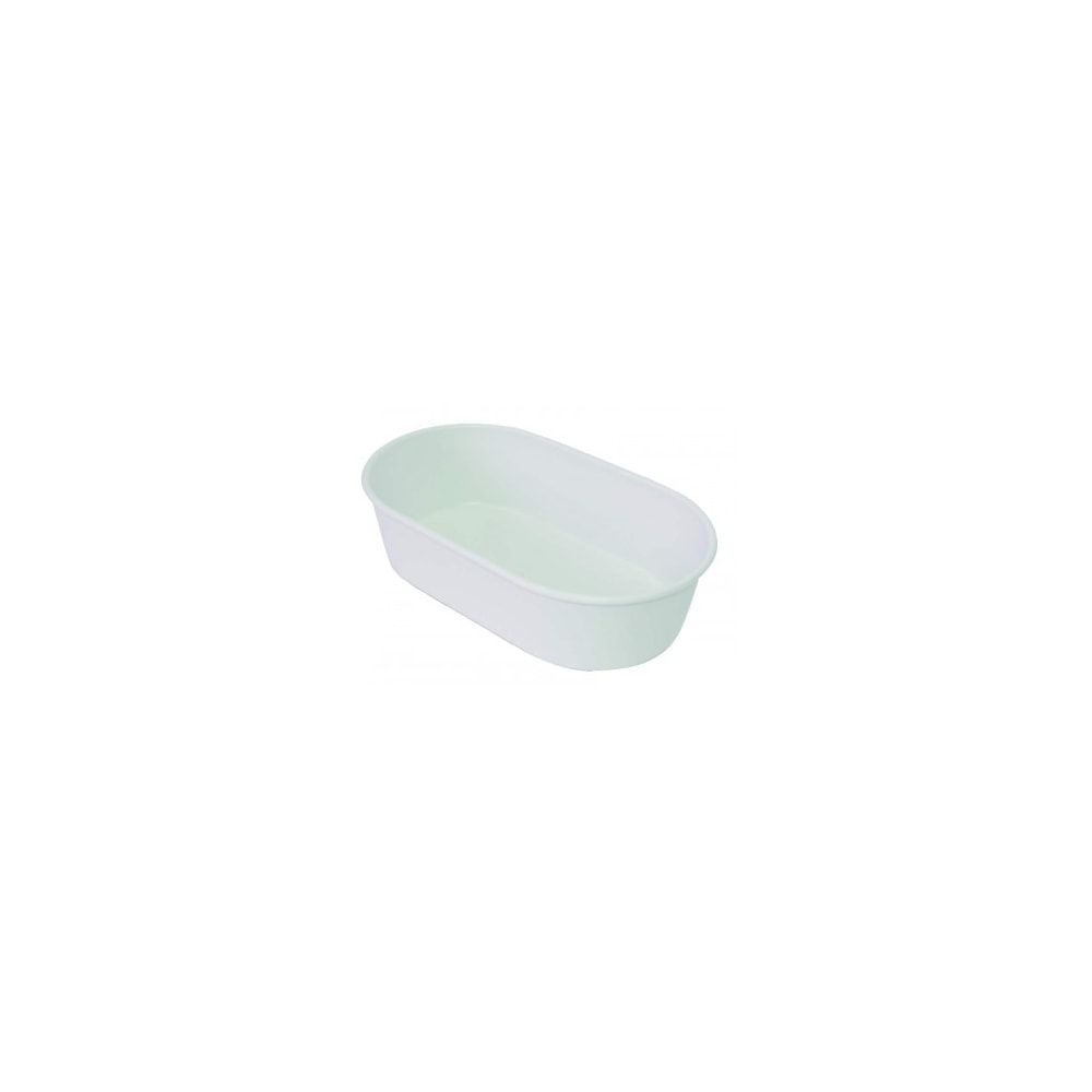 Banheira Plástica Tudo Pet Oval Grande (Leitosa)
