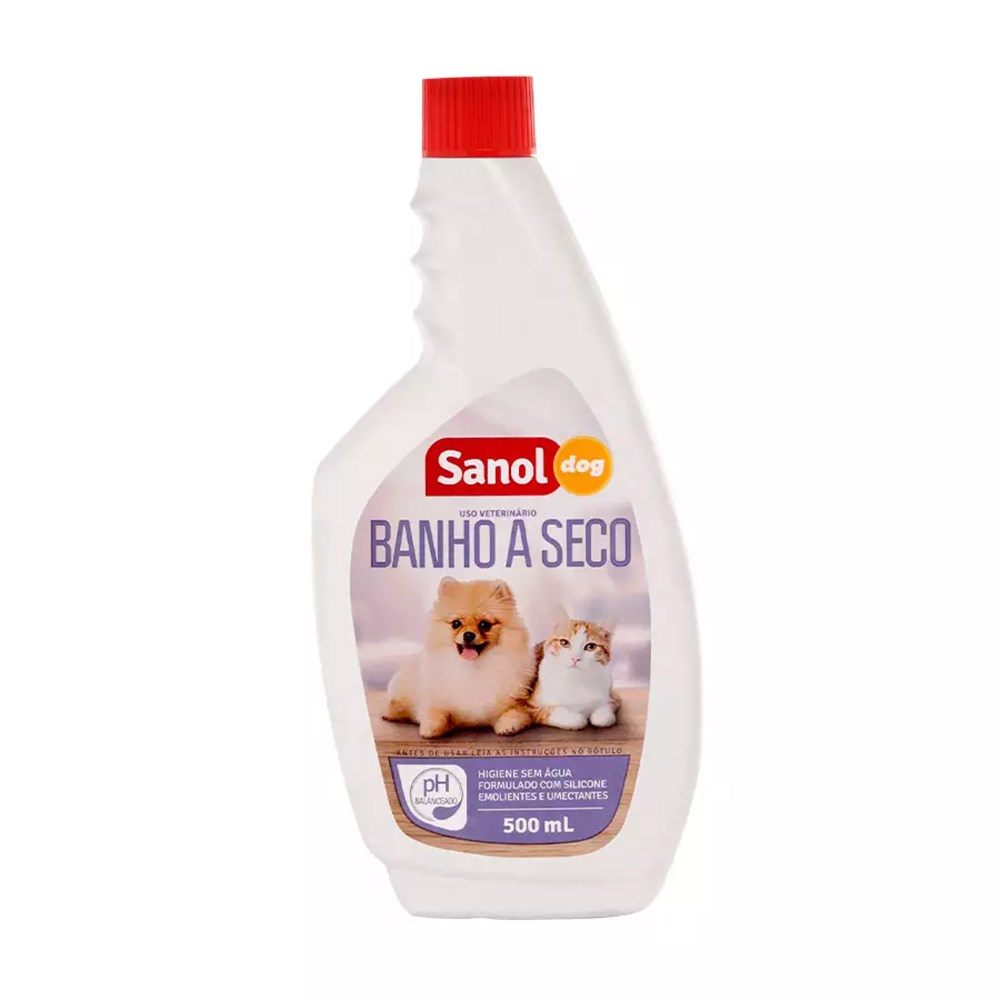 Banho a Seco Sanol Dog - 500 mL