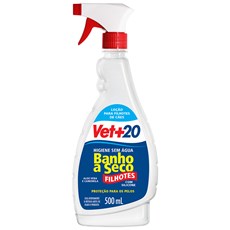 Banho a Seco Vet+20 Spray - 500mL