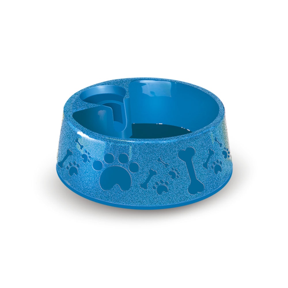 Bebedouro Plast Furacão Pet Paris Nº2 Azul - 700ml