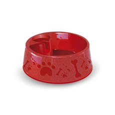 Bebedouro Plast Furacão Pet Paris N°4 Vermelho - 1600ml