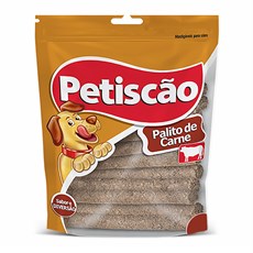 Bifinho Cães Petiscão Palito Mastigável de Carne - 1kg
