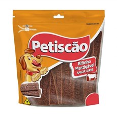 Bifinho Cães Petiscão Tablete Mastigável de Carne - 250g