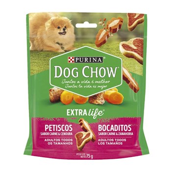 Biscoito Dog Chow Adultos Carne e Cenoura - 75g