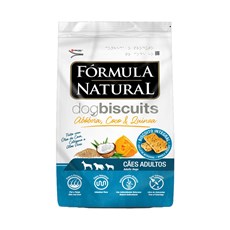 Biscoito Formula Natural Dog Biscuits Cães Adultos Abobora – 250g