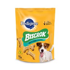 Biscoito Pedigree Biscrok Cães Adultos Raças Pequenas – 1Kg