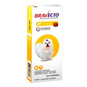 Produto Bravecto 2 a 4,5kg: Comprimido Antipulgas e Carrapatos Para Cachorro