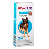 Produto Bravecto Antipulgas e Carrapatos: Comprimido para Cães 20 a 40kg