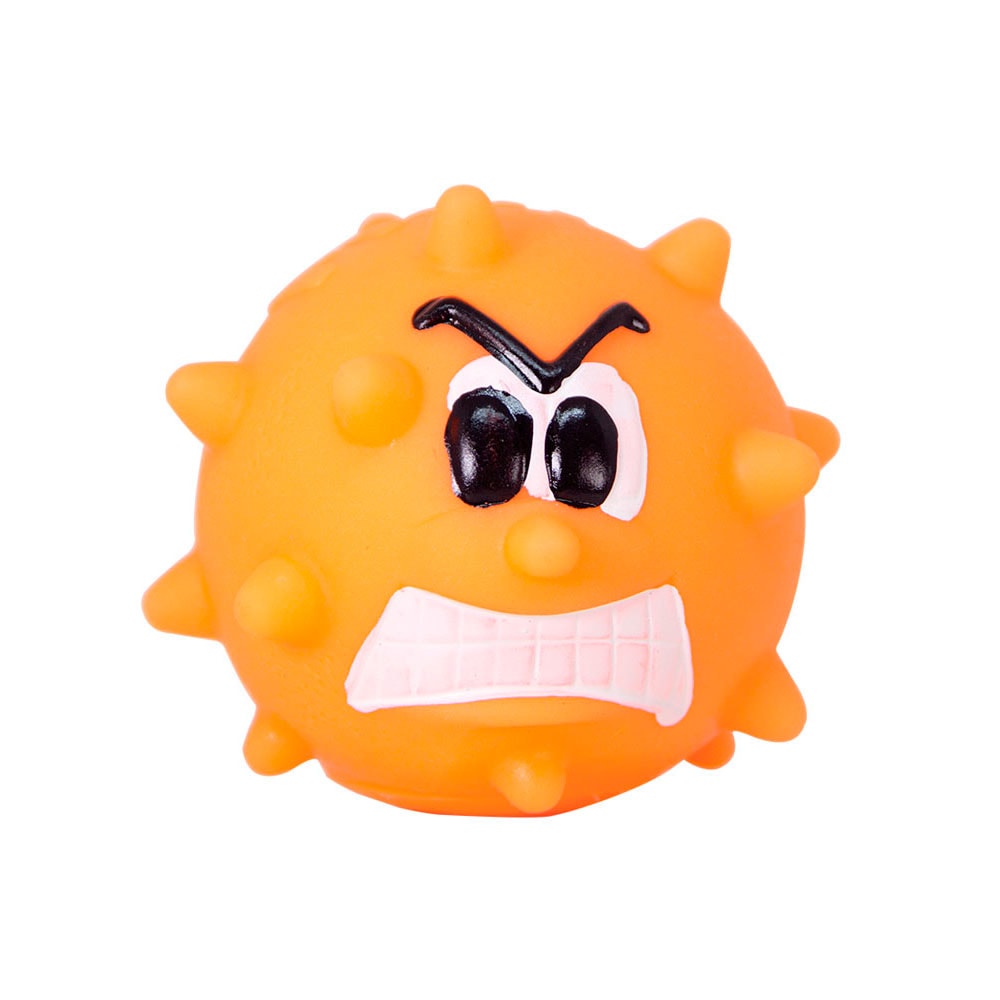 Brinquedo Bola Mine Borracha LCM Cães 75mm