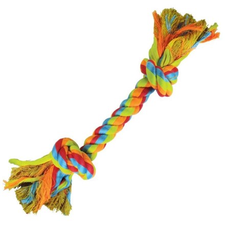 Brinquedo Cães Jambo Mordedor Corda Dental Bone Color - Grande