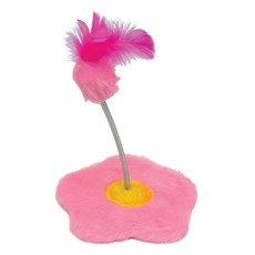 Brinquedo Flor Para Gatos Rosa São Pet
