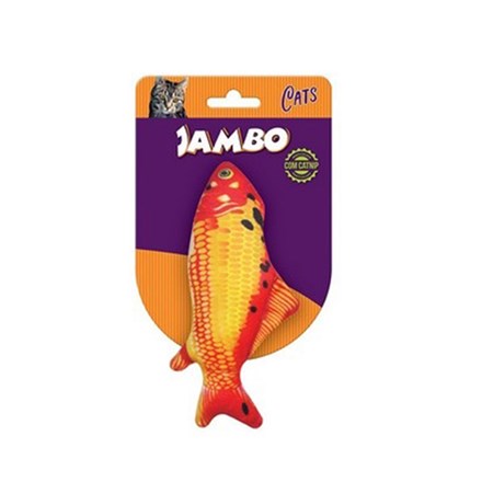 Brinquedo Gatos Real Fish Carpa Jambo