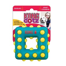 Brinquedo Interativo Cães Kong Dotz Square  Small