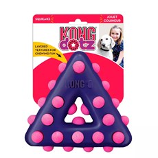 Brinquedo Interativo Cães Kong Dotz Triangle Large
