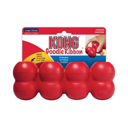 Brinquedo Interativo Cães Kong Goodie Ribbon Large