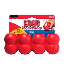 Brinquedo Interativo Cães Kong Goodie Ribbon Medium