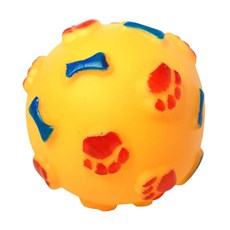 Brinquedo Mordedor Bola com Ossinho e Patas Napi