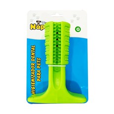 Brinquedo Mordedor Escova Dental Verde Napi Tam:G