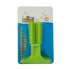 Brinquedo Mordedor Escova Dental Verde Napi Tam:M