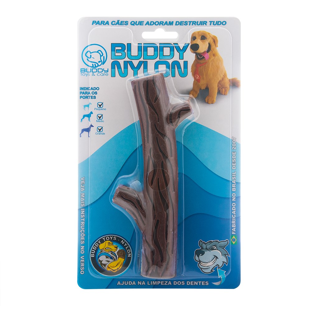 Brinquedo Para Cães Graveto Nylon Buddy Toys