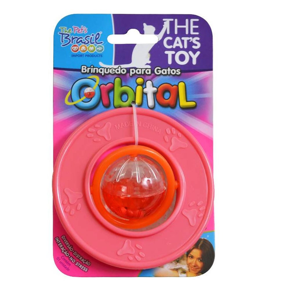 Brinquedo Para Gatos Bolinha Orbital - The Pets Brasil