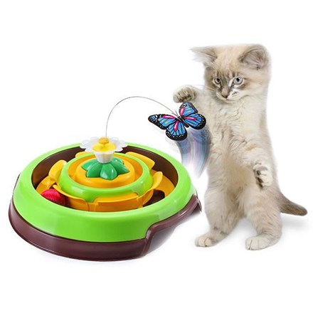 Brinquedo Para Gatos Cat Spin Verde