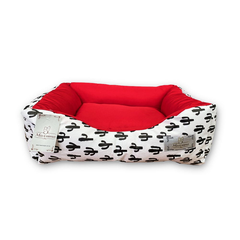 Cama De Korino Retangular Maxximo Pet Cacto - Tam. P