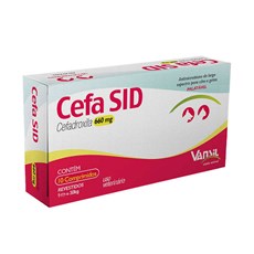 Cefa Sid Antimicrobiano Vansil - 660mg