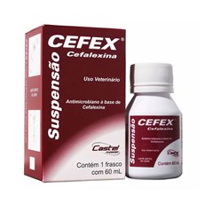 Cefalexina Cefex Suspensão - 60ml