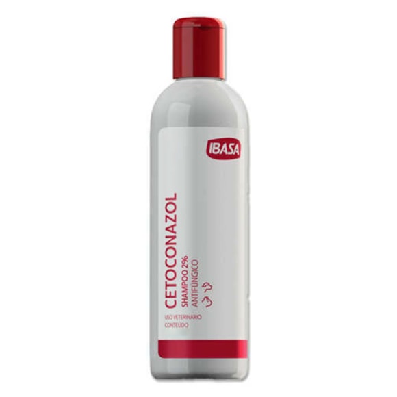 Cetoconazol Shampoo 2 Ibasa 100mL Tudo de Bicho Pet Shop