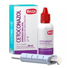 Cetoconazol Suspensão Oral 20% Ibasa – 20mL