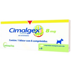 Cimalgex 8mg Cães C/8 Comp. Vetoquinil