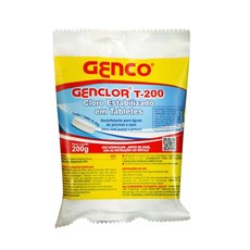 Cloro Em Tabletes Genclor T-200 Genco 3x1 – 200g