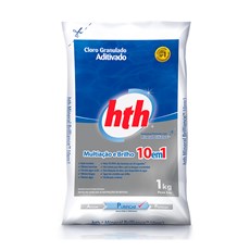 Cloro Granulado Aditivado HTH 10em1 - 1kg