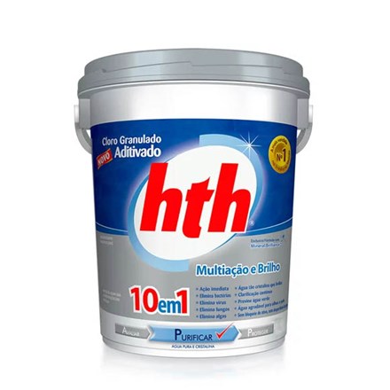 Cloro Granulado Aditivado HTH 10em1 - 5kg