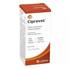 Colírio Ciprovet Labyes – 5mL