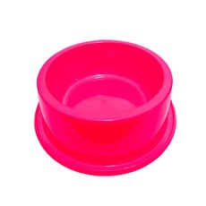 Comedouro Cães Pet Toys Grande Antiformiga Rosa Neon - 1900mL