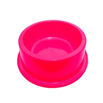 Comedouro Cães Pet Toys Médio Antiformiga Rosa Neon - 1000mL