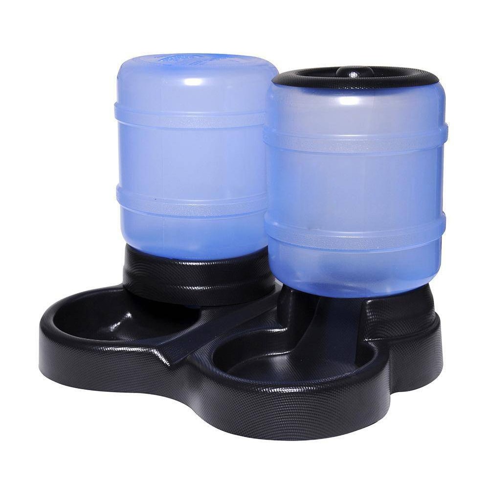 Comedouro E Bebedouro Automatico Caes Grande Porte 10l 8kg