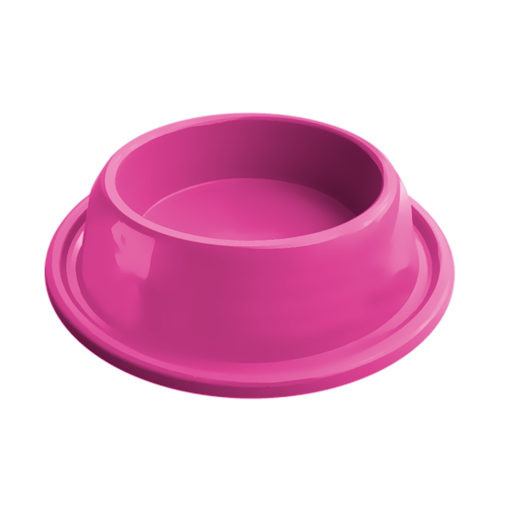 Comedouro Gatos Furacão Pet Anti-Formiga Rosa - 200mL