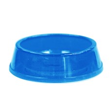 Comedouro Gatos Pet Toys Azul Transparente Glitter - 160mL