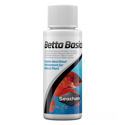 Condicionador De Agua Seachem Betta Basics Para Peixes 60ml