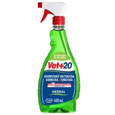 Desinfetante Bactericida Vet+20 Pronto Uso Spray - 500mL