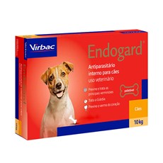 Endogard Vermifugo Caes Ate 10kg C/2 Comprimidos - Virbac